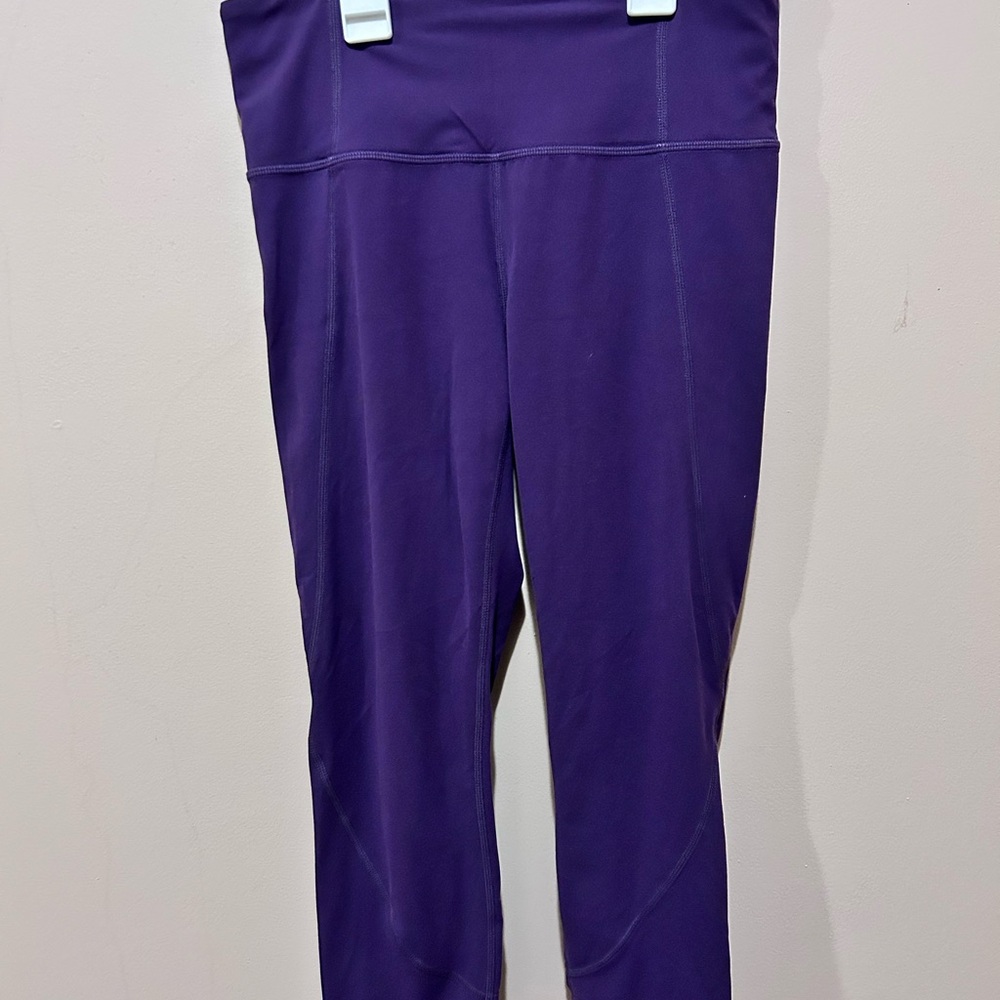 Athleta - Salutation Stash Line - Purple Leggings